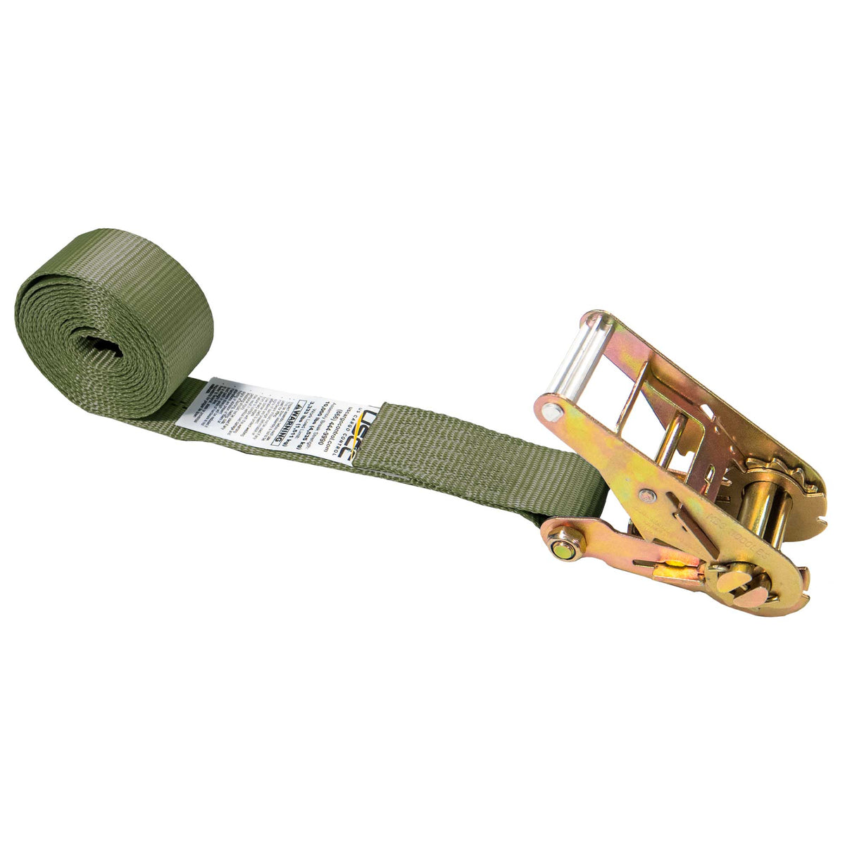 2-Pack Endless Ratchet Straps – 11,000 Lbs. Breaking Strength, Heavy Duty Cargo Straps For Flatbed, Trucks, Trailers (10 FT, Red)