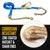 30' ratchet strap -  zinc coated hardware resists corrosion
