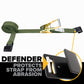 2" x 30' Ratchet Strap with Flat Hooks | Olive Drab
