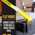 12' ratchet strap -  ratchet strap flat hook connects easily to rub rails and edges