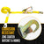 27' ratchet strap -  zinc coated hardware resists corrosion