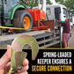 20' ratchet strap -  spring loaded keeper provides secure connection