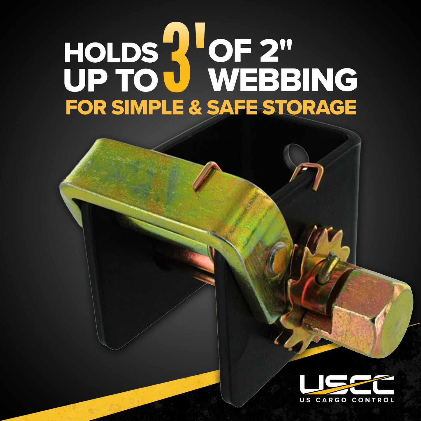 2" Right-Handed Lashing Truck Tie Down Winch