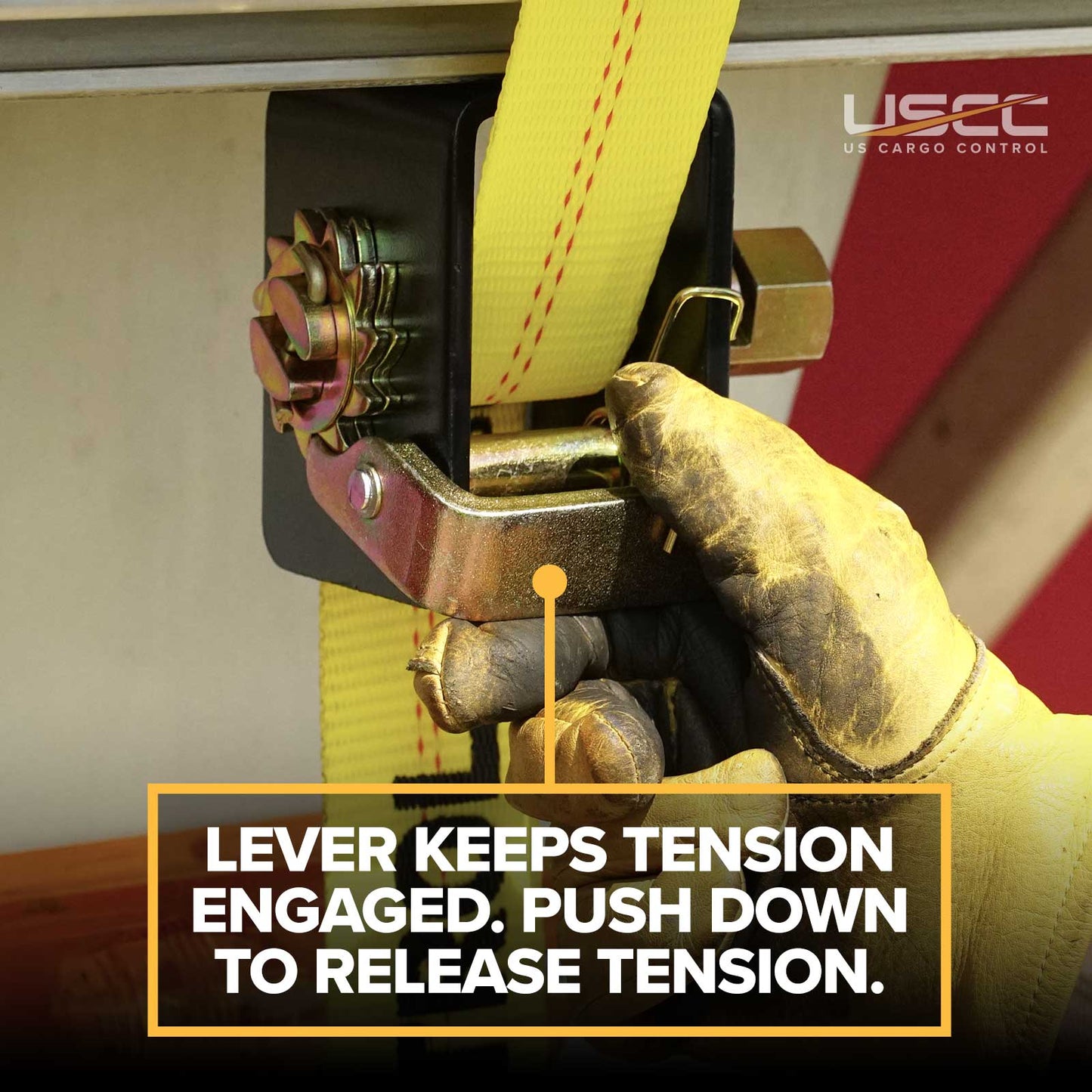 2" Right-Handed Lashing Truck Tie Down Winch