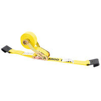 2" x 18' Rollup Ratchet Strap With Flat Hook