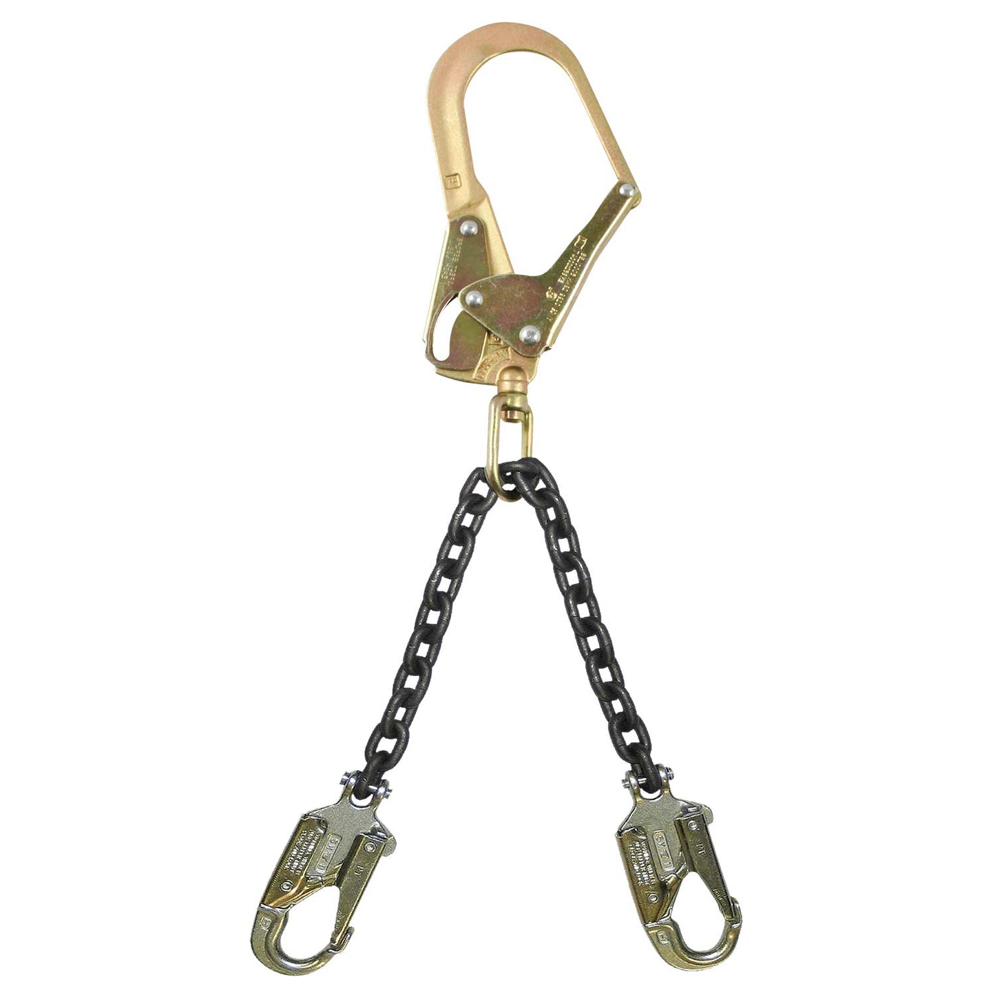 FallTech 23" Rebar Chain Assembly | Swivel Rebar Hook | 8250