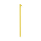 5/8" x  18" Tent Stake - Hot Forged Tent Pin - Yellow