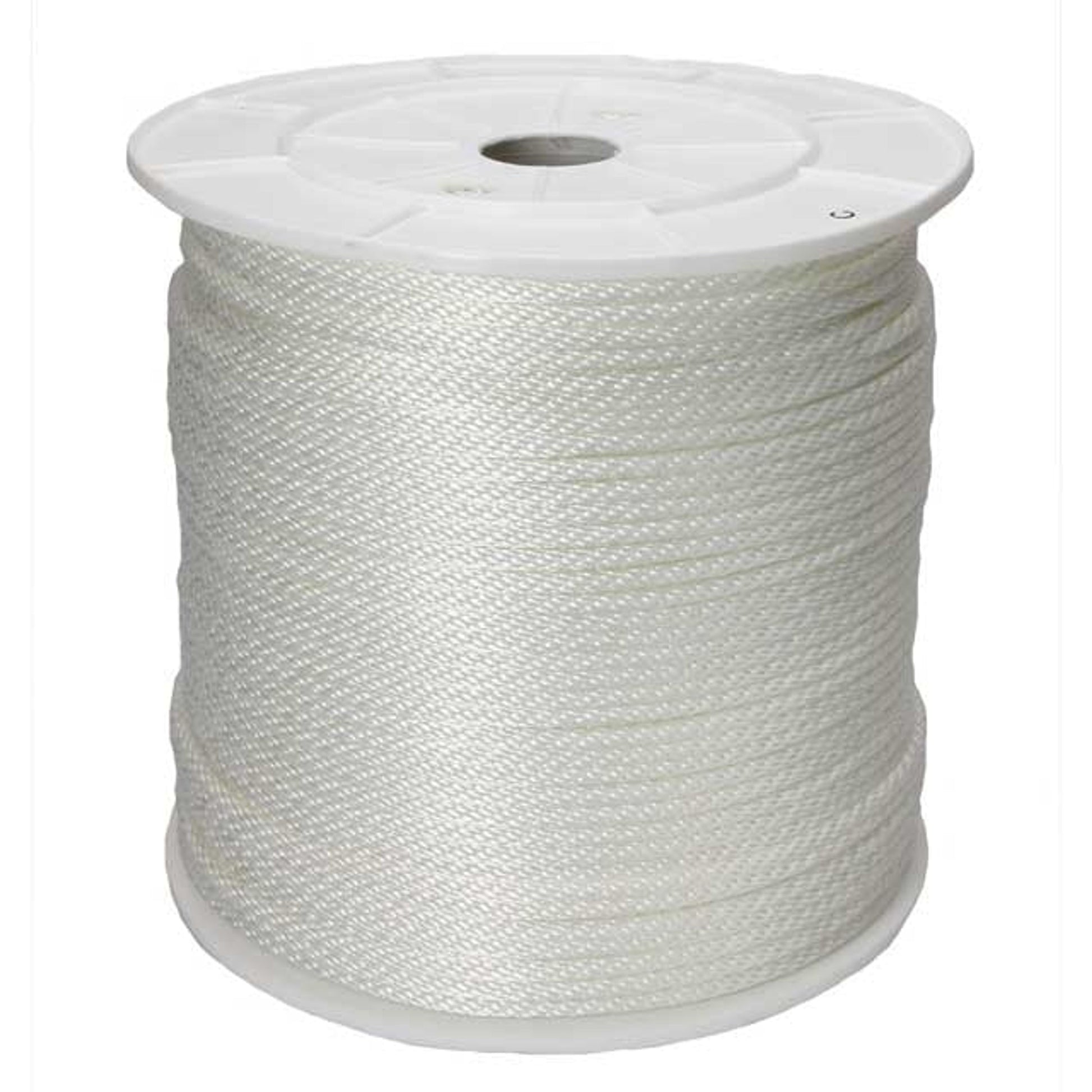 All Gear AGSBN12500, Solid Braid Nylon Rope, 1/2 Inch Dia., 500 Ft.  Length, White