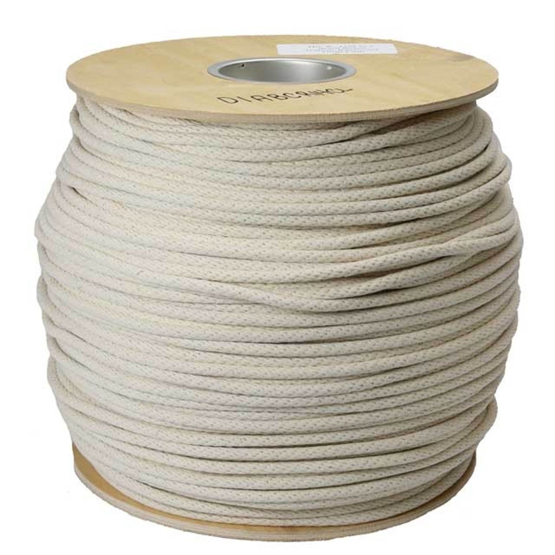Twisted cotton rope 4mm - Pure White