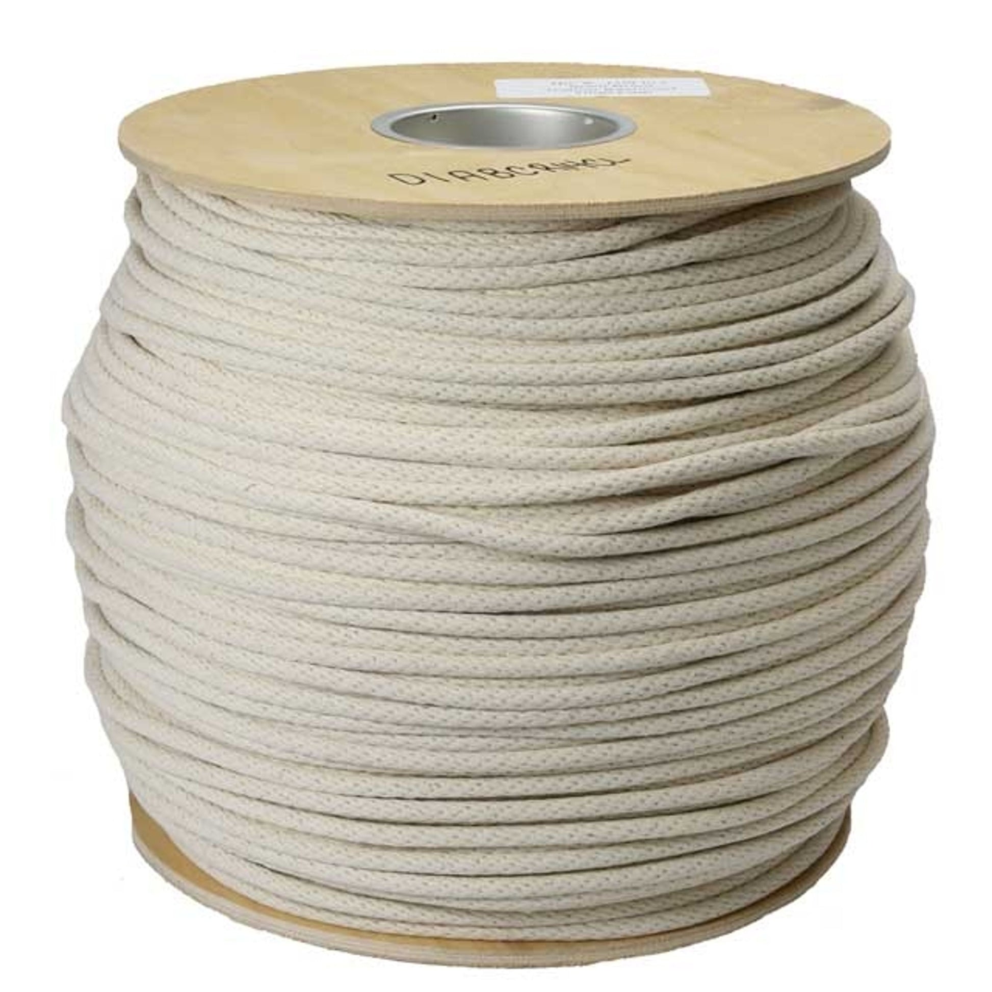 1/4 Solid Braid Cotton Rope Sash Cord (1000')