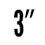 3-inch