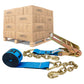 3-x-40-blue-ratchet-strap-w-chain-extensions Image 1