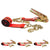 3-x-20-red-ratchet-strap-w-chain-extensions Image 1