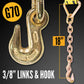 3-x-20-yellow-ratchet-strap-w-chain-extensions Image 3