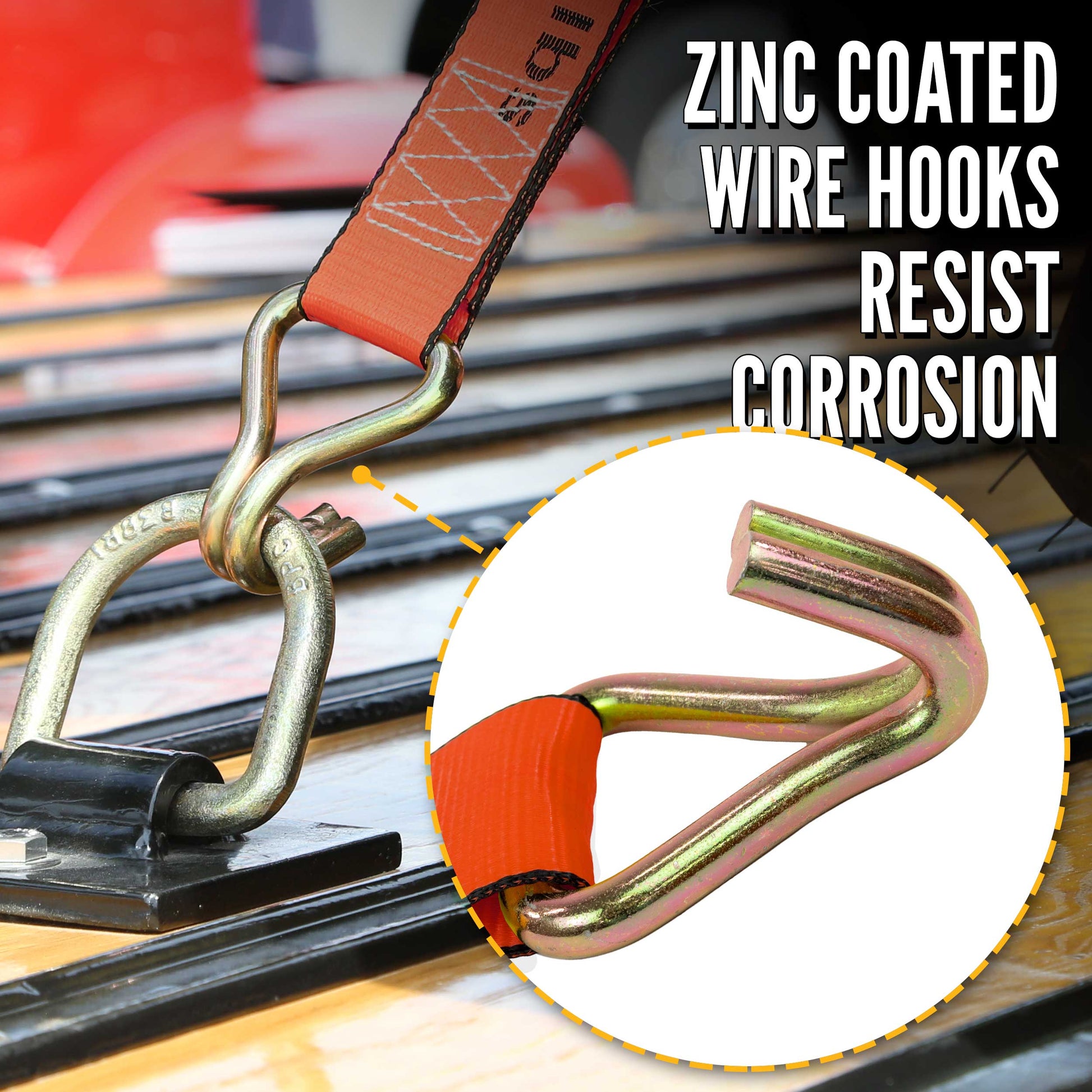 3-x-40-red-ratchet-strap-w-wire-hooks Image 3