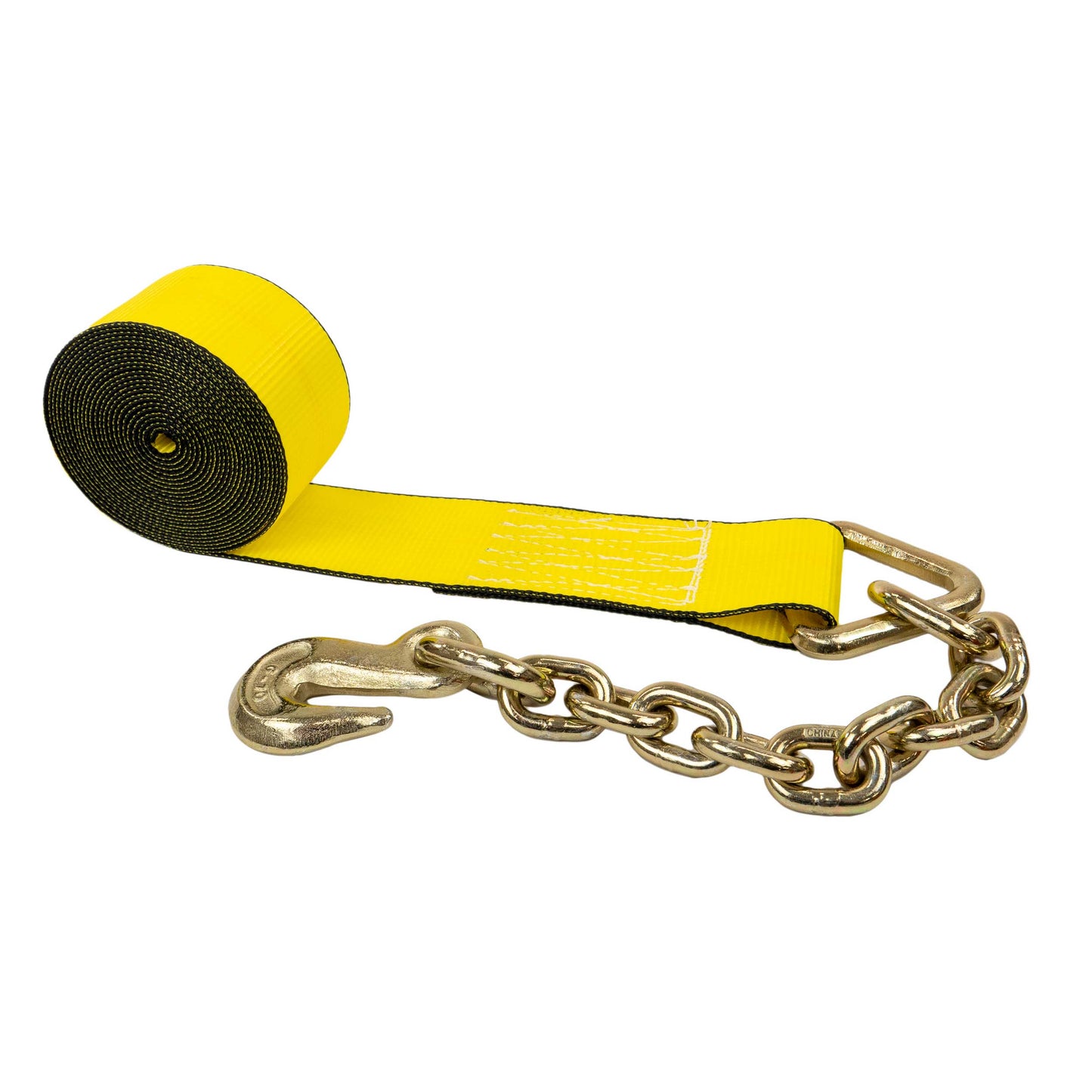 3-inch-winch-strap-chain-extension-yellow image 1