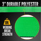 3" x 300' 18K Polyester Cargo Webbing - Green