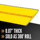3" x 300' 18K Polyester Cargo Webbing - Yellow