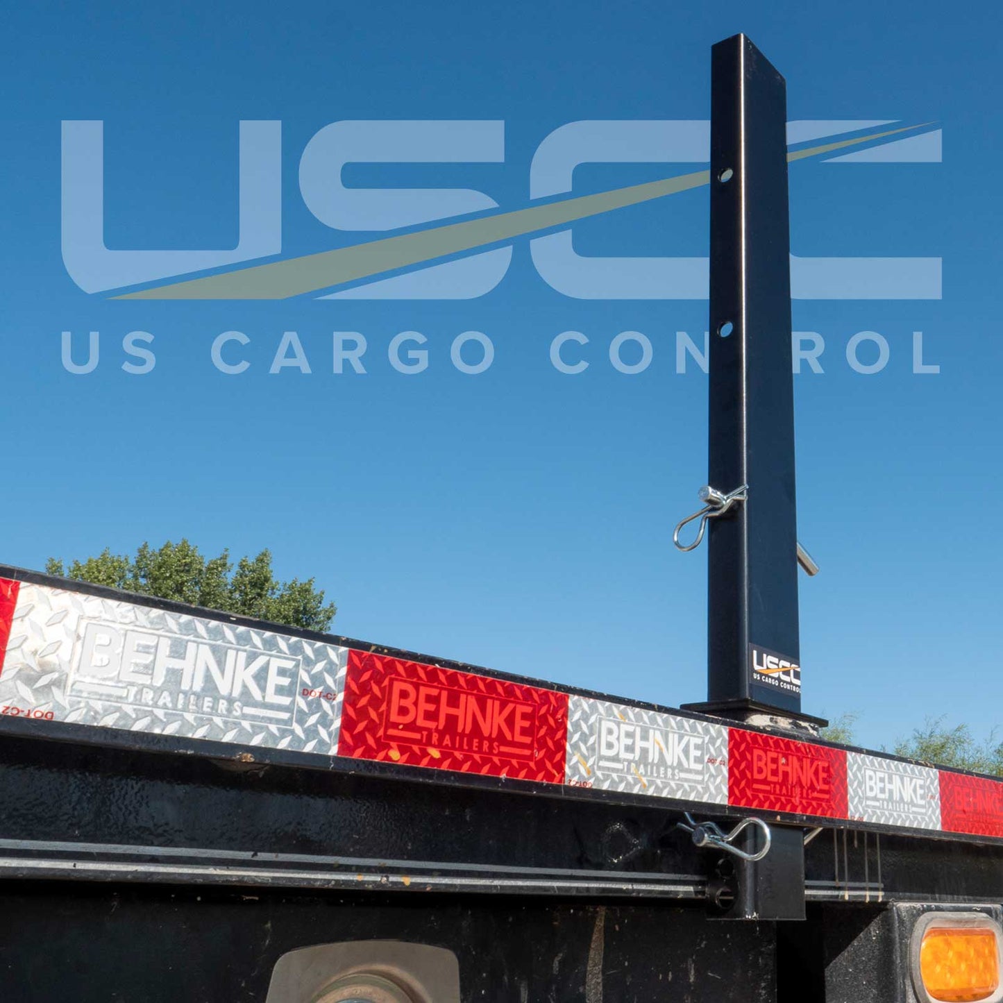 30" Steel Flatbed Pipe Stake | Adjustable