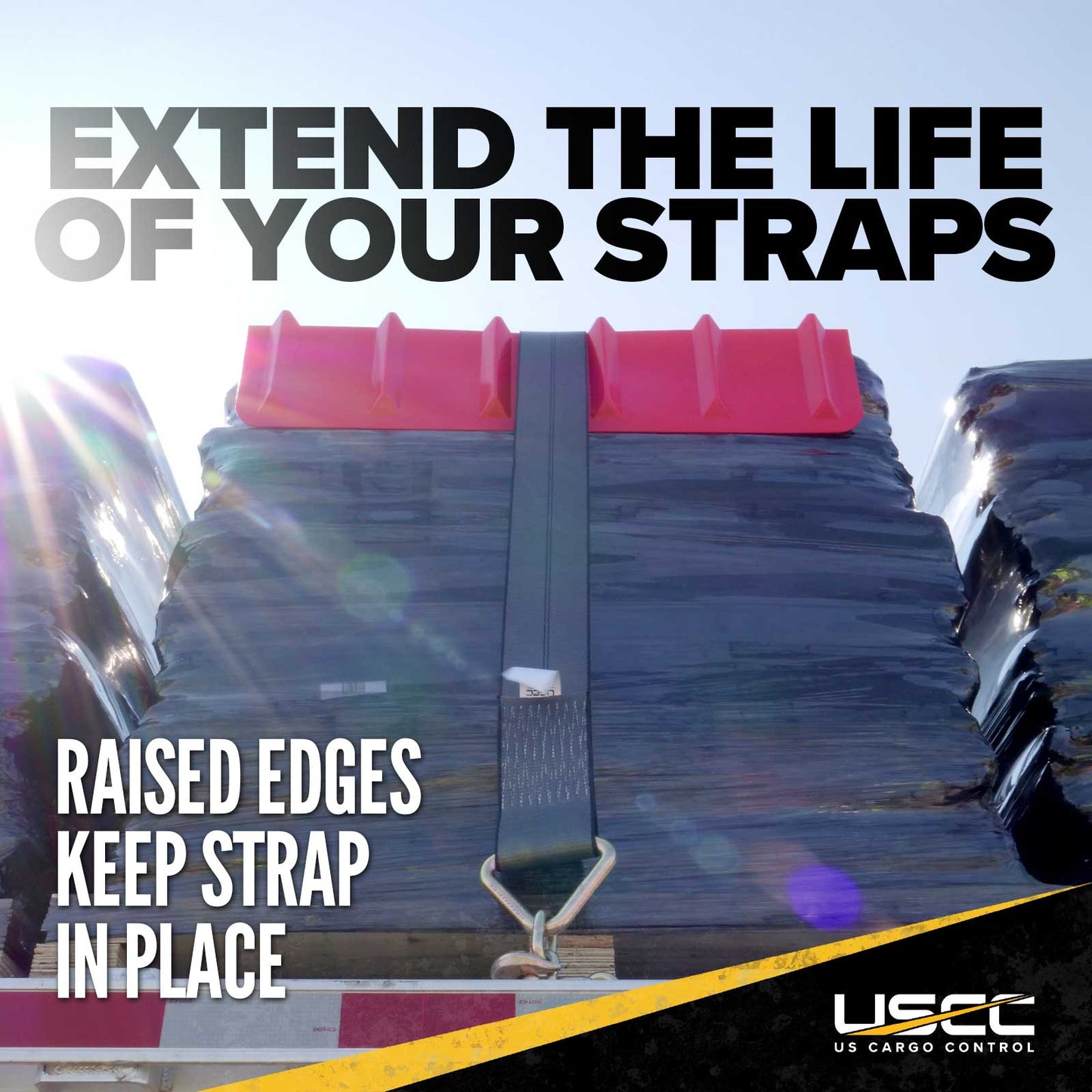 Corner Protector 36" Web Protector (8" x 8" x 36") | 10-Pack