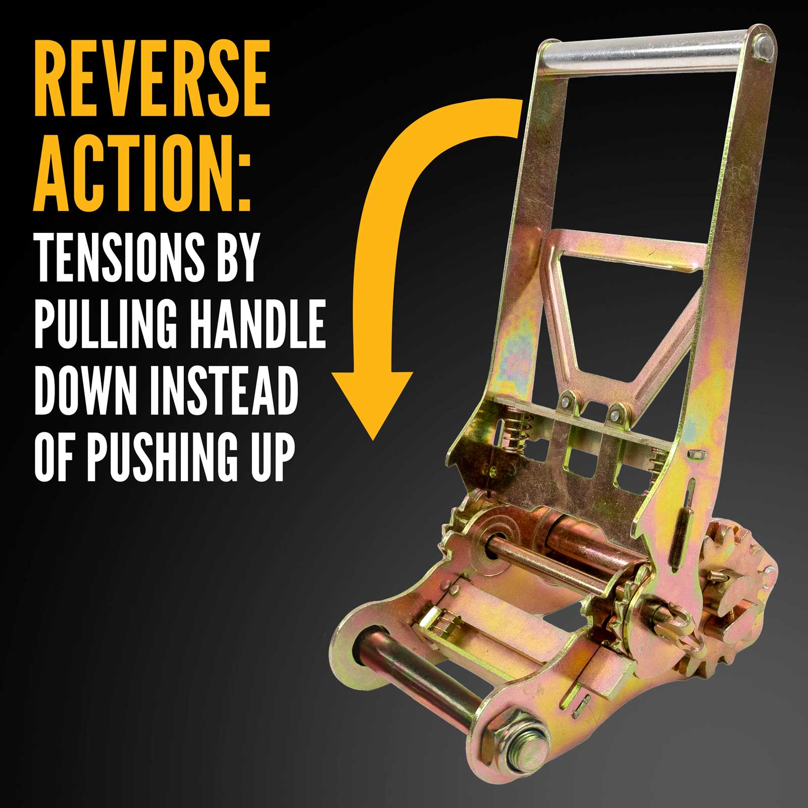 gear ratchet 4" Gear-Driving Reverse-Action Ratchet