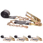 30' BlackLine 4" heavy-duty heavy duty blackline ratchet strap with chain extension