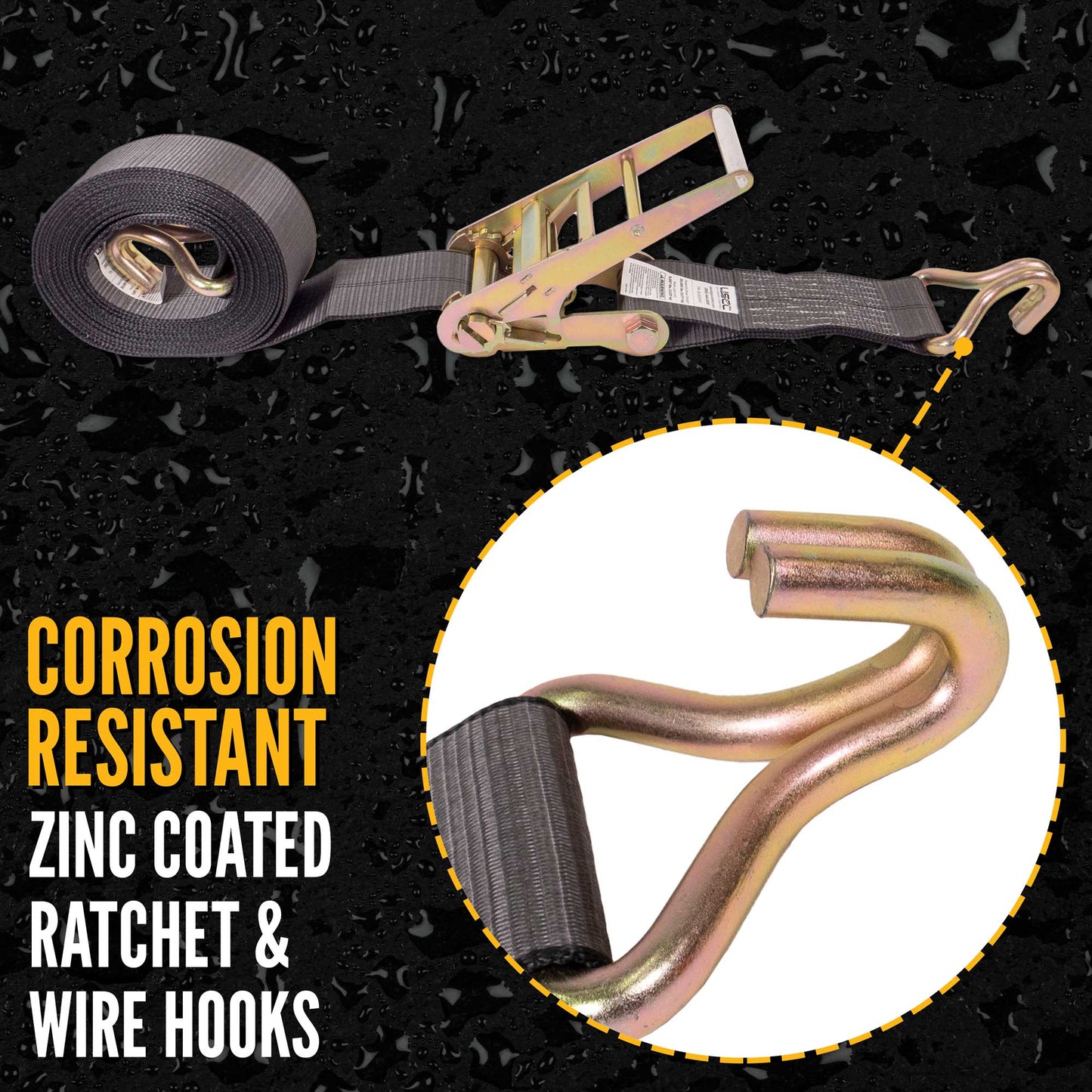 corrosion resistent wire hook