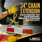 BlackLine 4" x 37' Winch Strap with 34" Chain Extension