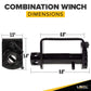 4" Standard Combination Weld-On Flatbed Winch