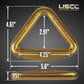 4" Forged D-Ring | 20,000 lbs. BS