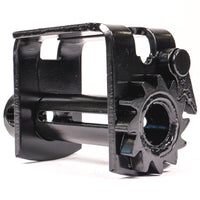 4" Low Profile Sliding Double L Track Flatbed Winch