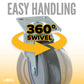 4" Replacement Appliance Truck Kickback Wheel