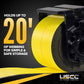 4" Standard Sliding Double L Track Flatbed Winch