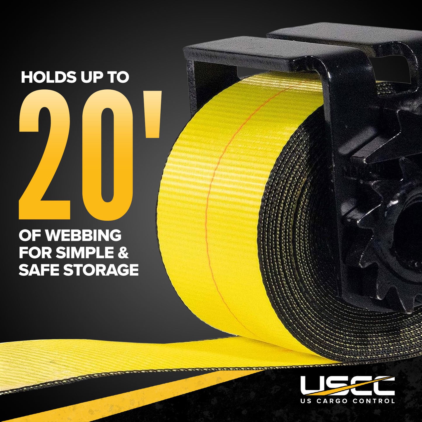 4" Standard Sliding Double L Track Flatbed Winch