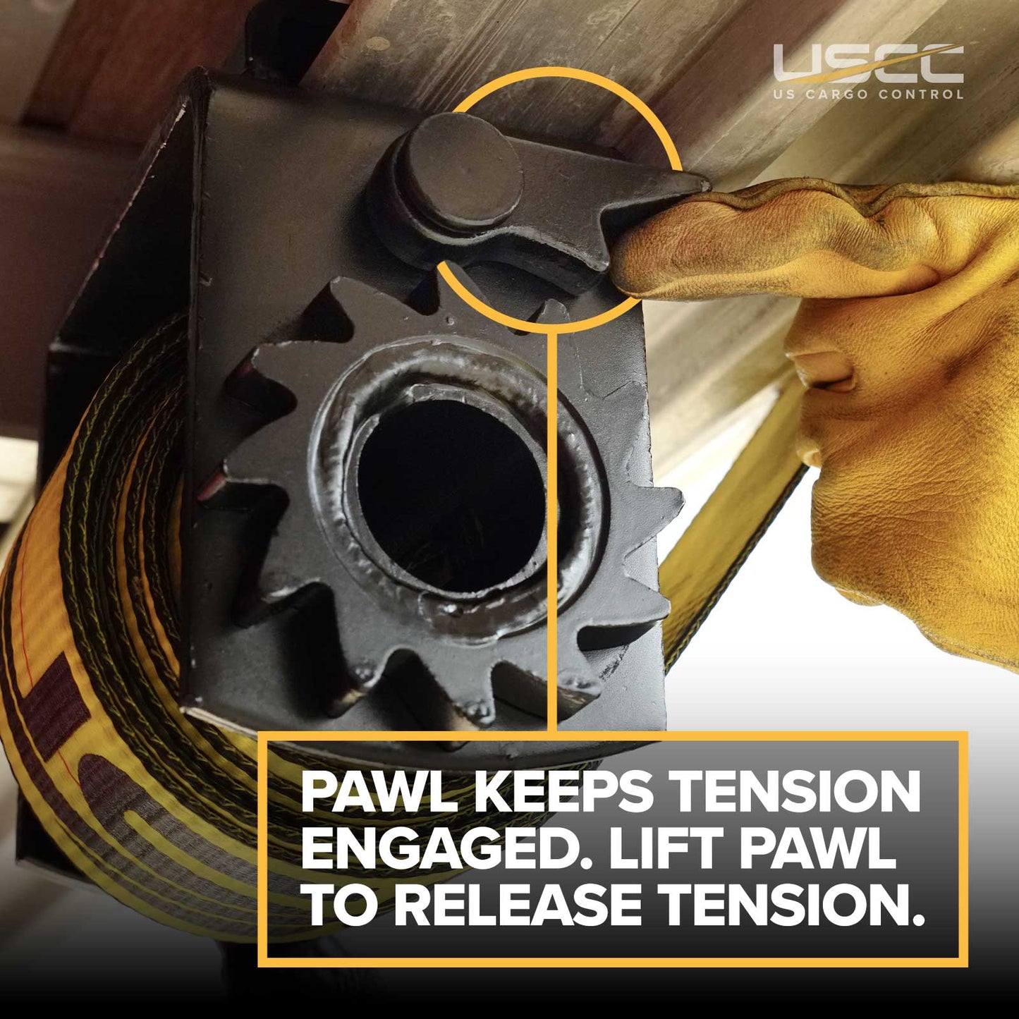 4" Standard Bolt-On Flatbed Winch