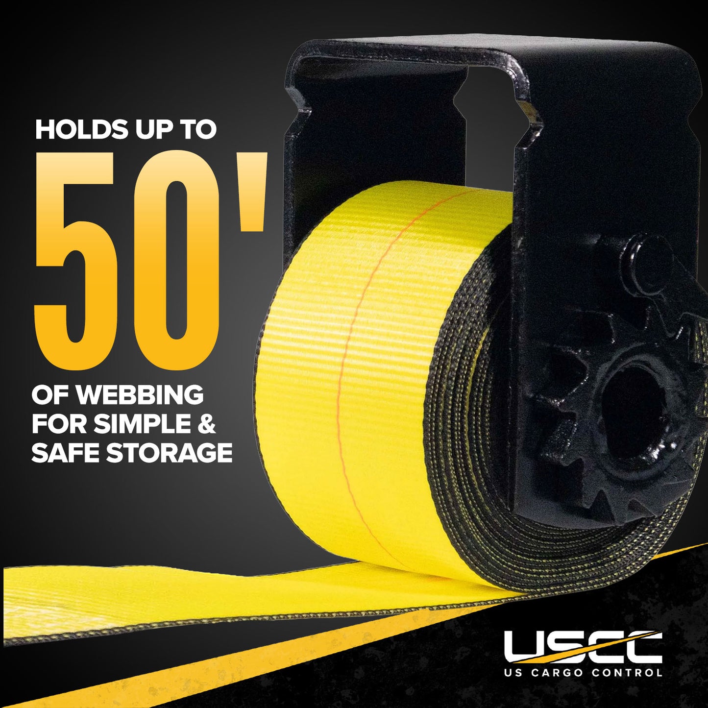 4" Standard Sliding C Track Flatbed Winch | 5-Pack