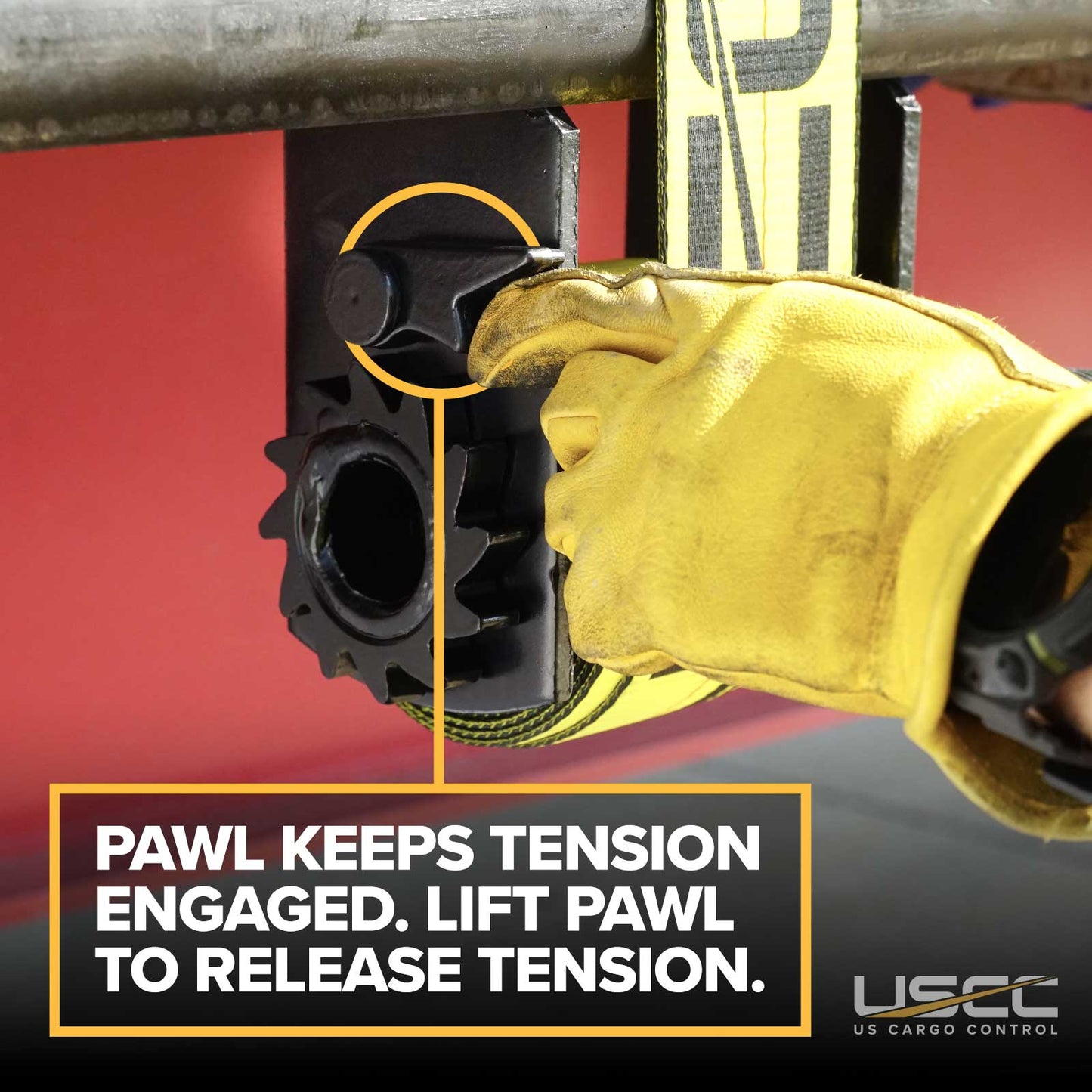 4" Standard Sliding C Track Flatbed Winch | 5-Pack