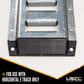 Plastic End Cap w/ Install Holes for Horizontal E-Track | 4-Pack Image 3 of 3