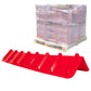 48" Cargo Corner Protector | Red Plastic | 150-Pack (Pallet)