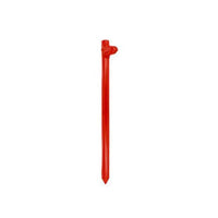 5/8" x  12" Tent Stake - Hot Forged Tent Pin - Orange
