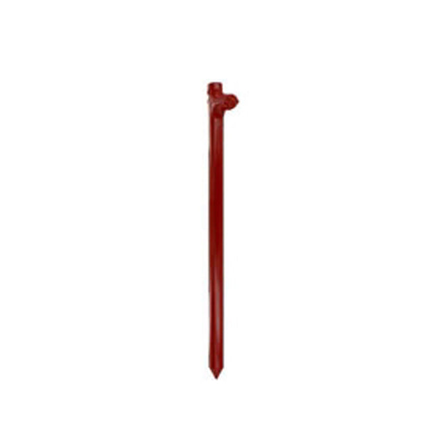 5/8" x  12" Tent Stake - Hot Forged Tent Pin - Red | Military-Approved