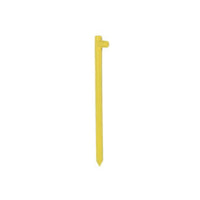 5/8" x  12" Tent Stake - Hot Forged Tent Pin - Yellow