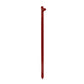 5/8" x  18" Tent Stake - Hot Forged Tent Pin - Red