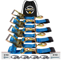 Car Tie Down Straps for Trailers Kit