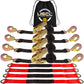 Car Tie Down Straps for Trailers Kit | 2" x 8' Twisted Snap Hook Tiedowns