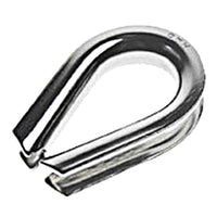 3/4" Heavy Duty Stainless Steel Thimbles Type 316