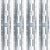 5' Vertical Galvanized E Track | 4-Pack Image 1 of 7