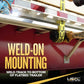 6' C Channel Sliding Winch Track - Aluminum
