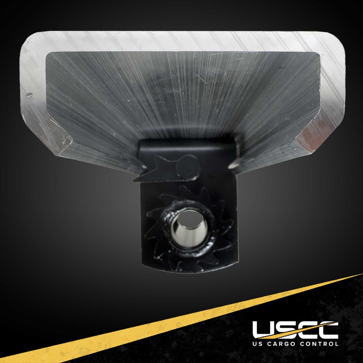 6' C Channel Sliding Winch Track - Aluminum