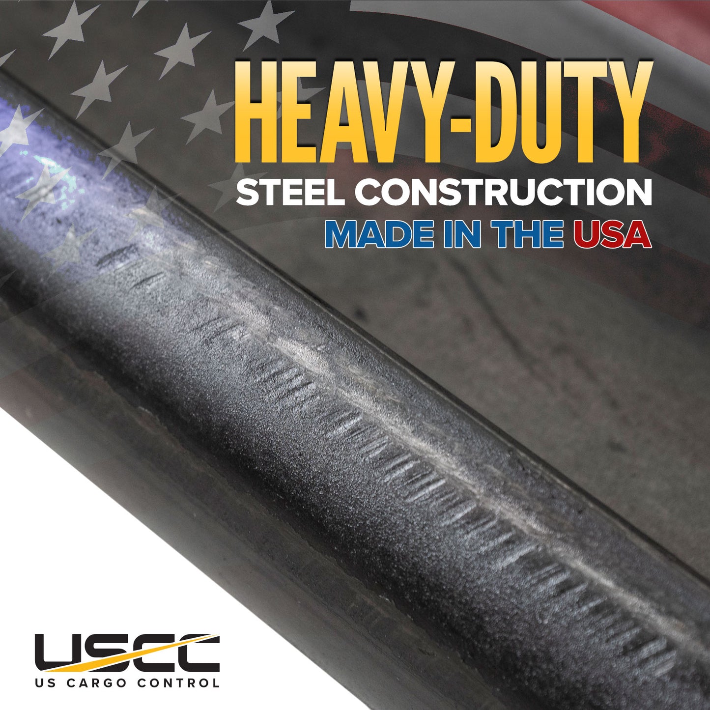 6' C Channel Sliding Winch Track - Steel